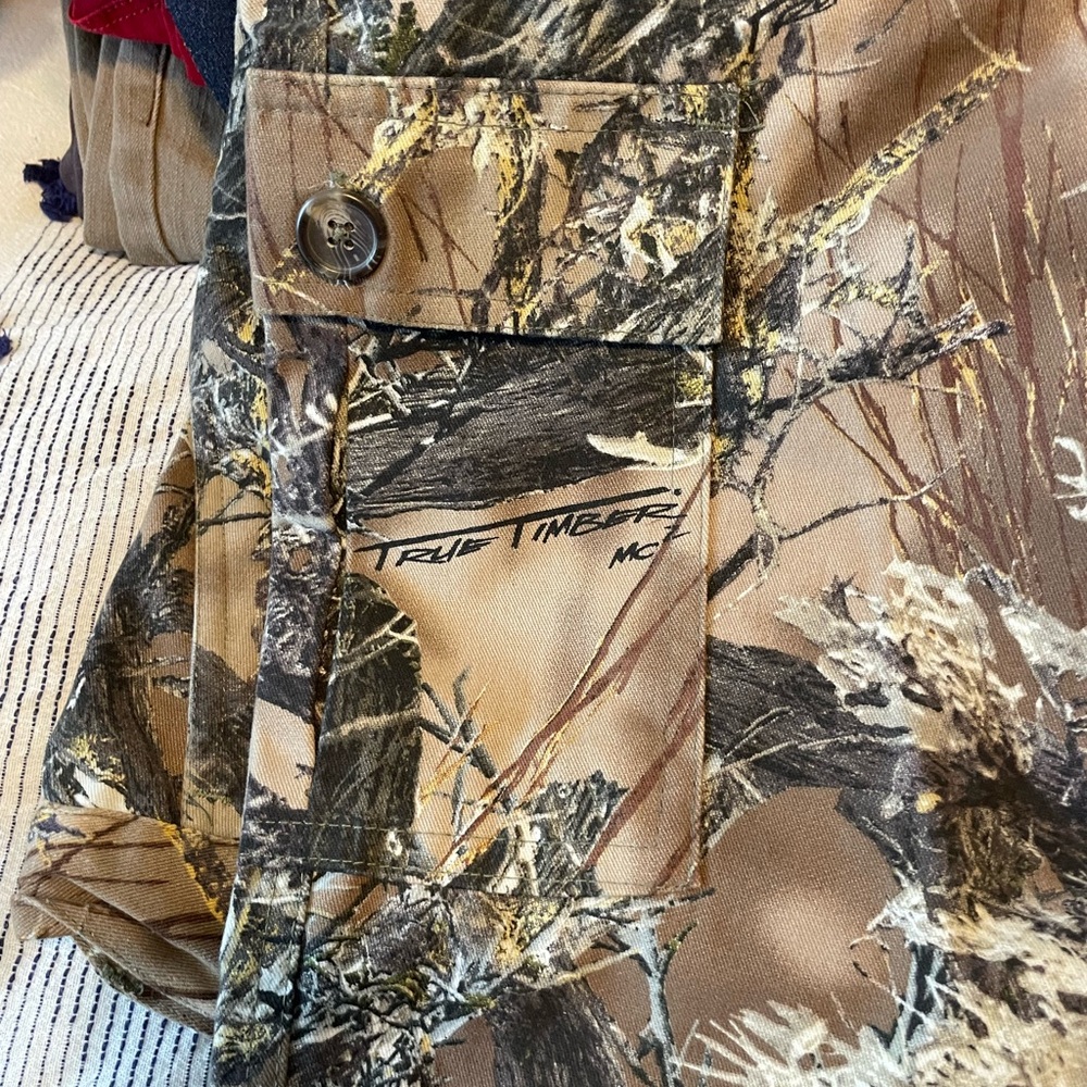 Tree Timber Camouflage Patterned Pants - image 4